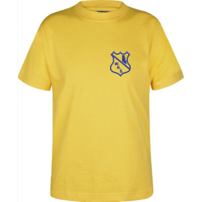 T-Shirt (Gold,Red) Thumbnail